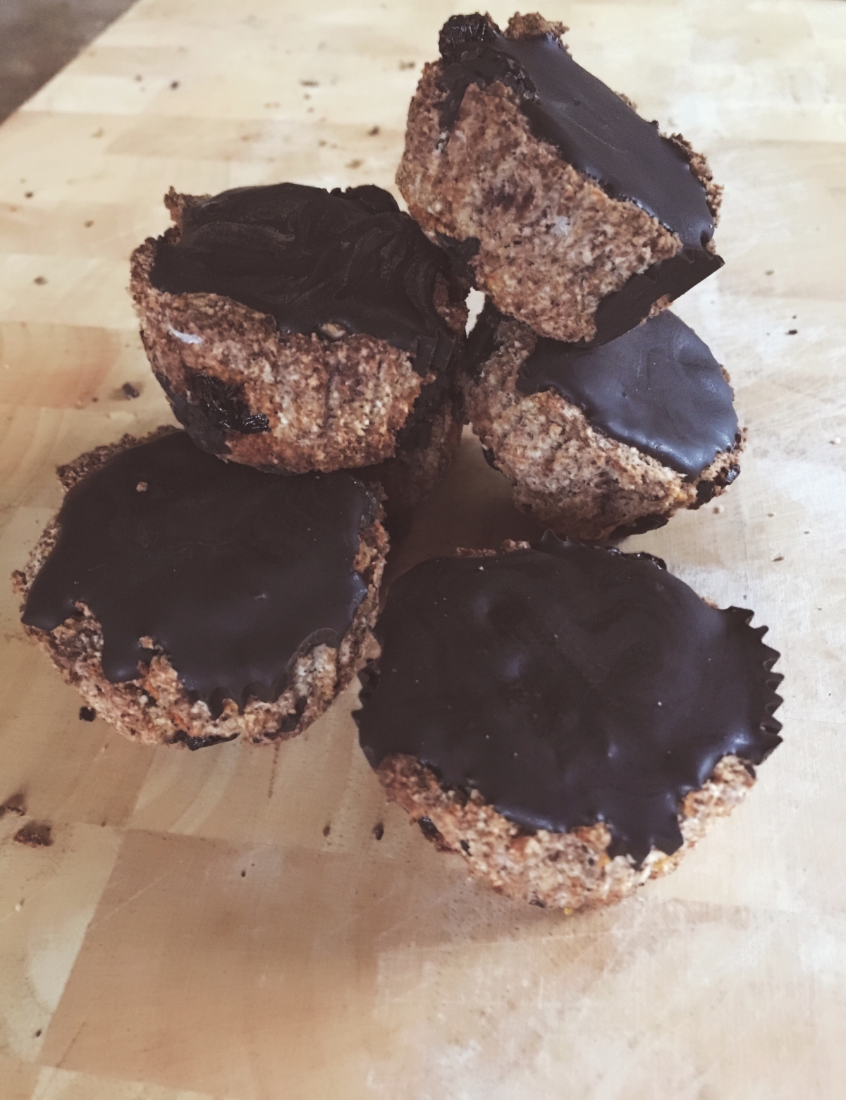 Chocolate Topped Muffins