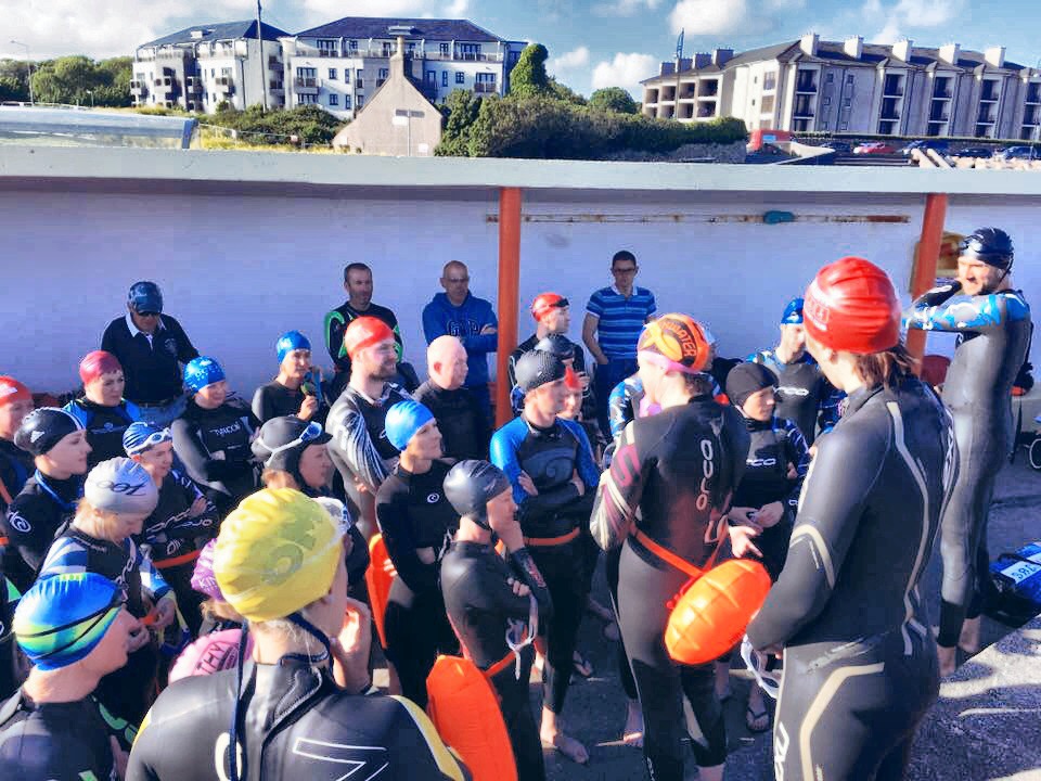 Galway Triathlon Club Start of Swim Session